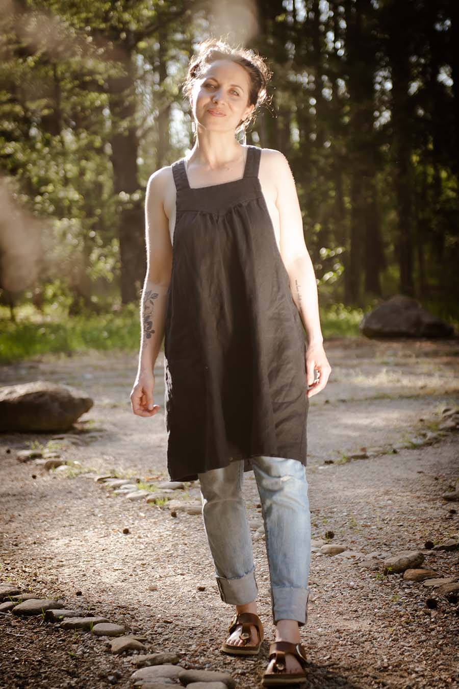 Sew Liberated Petrichor Pinafore