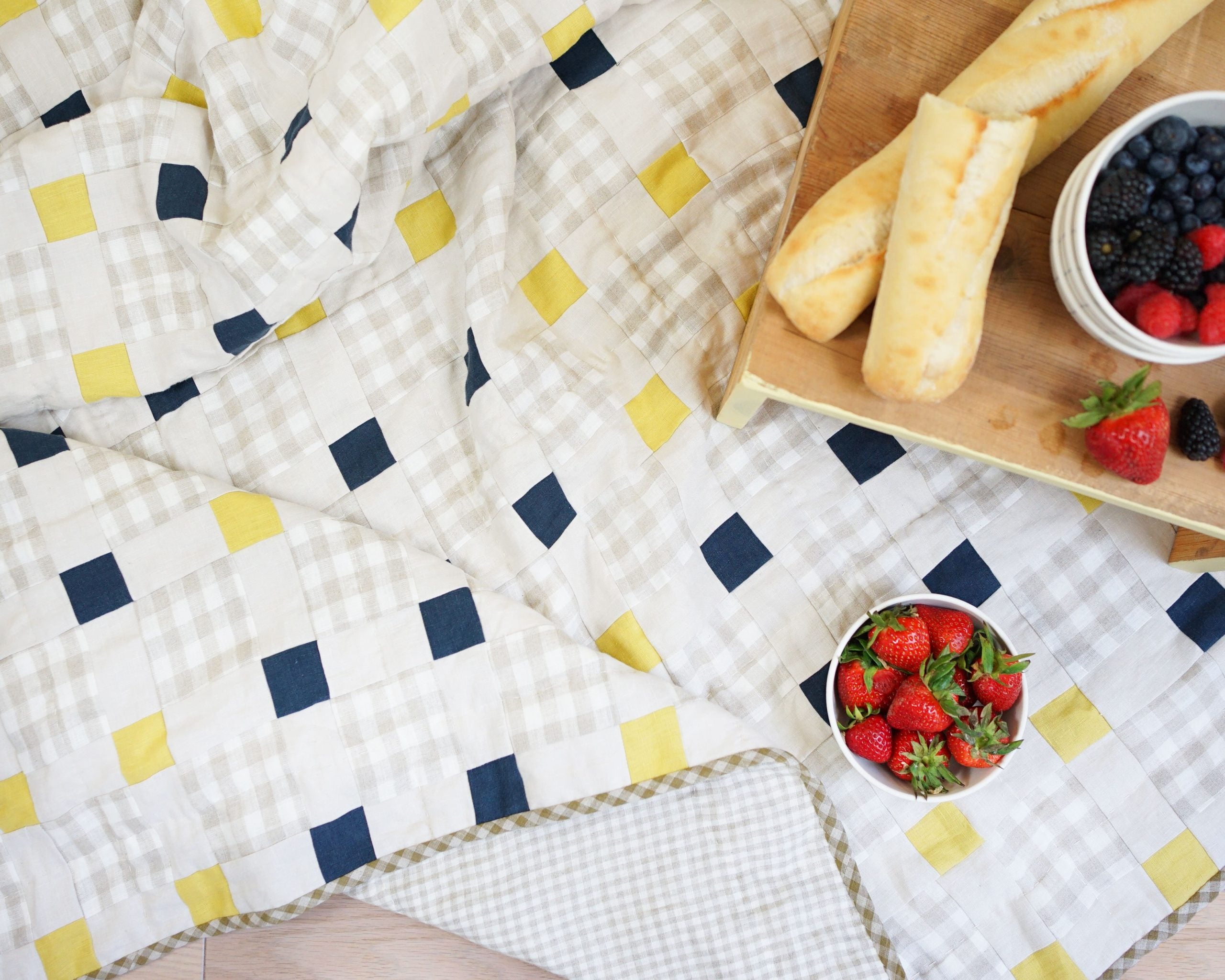 Matchy Matchy Picnic Square Quilt PDF