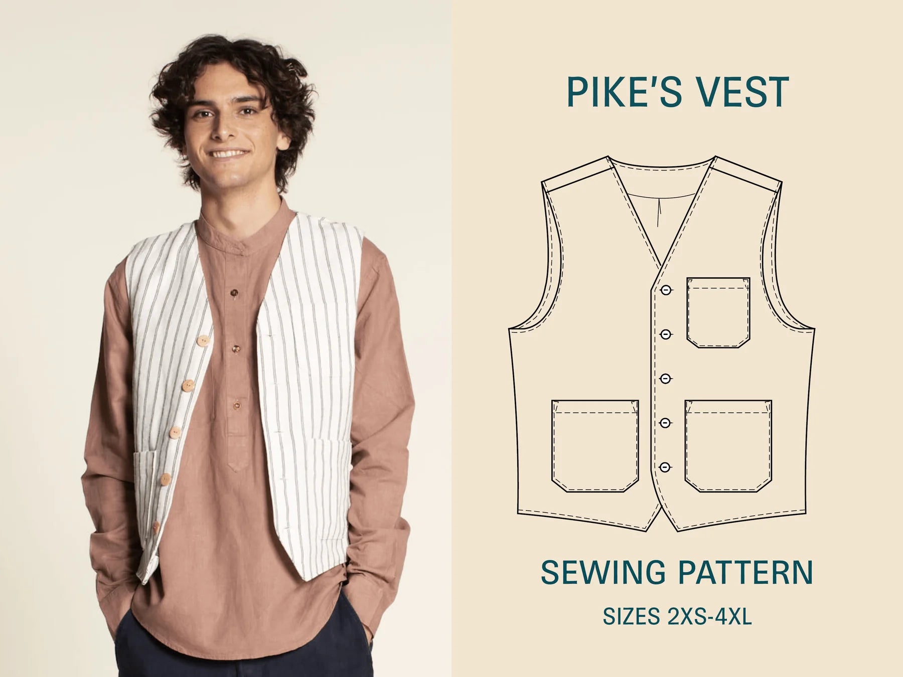 Wardrobe by Me Men's Pike's Vest