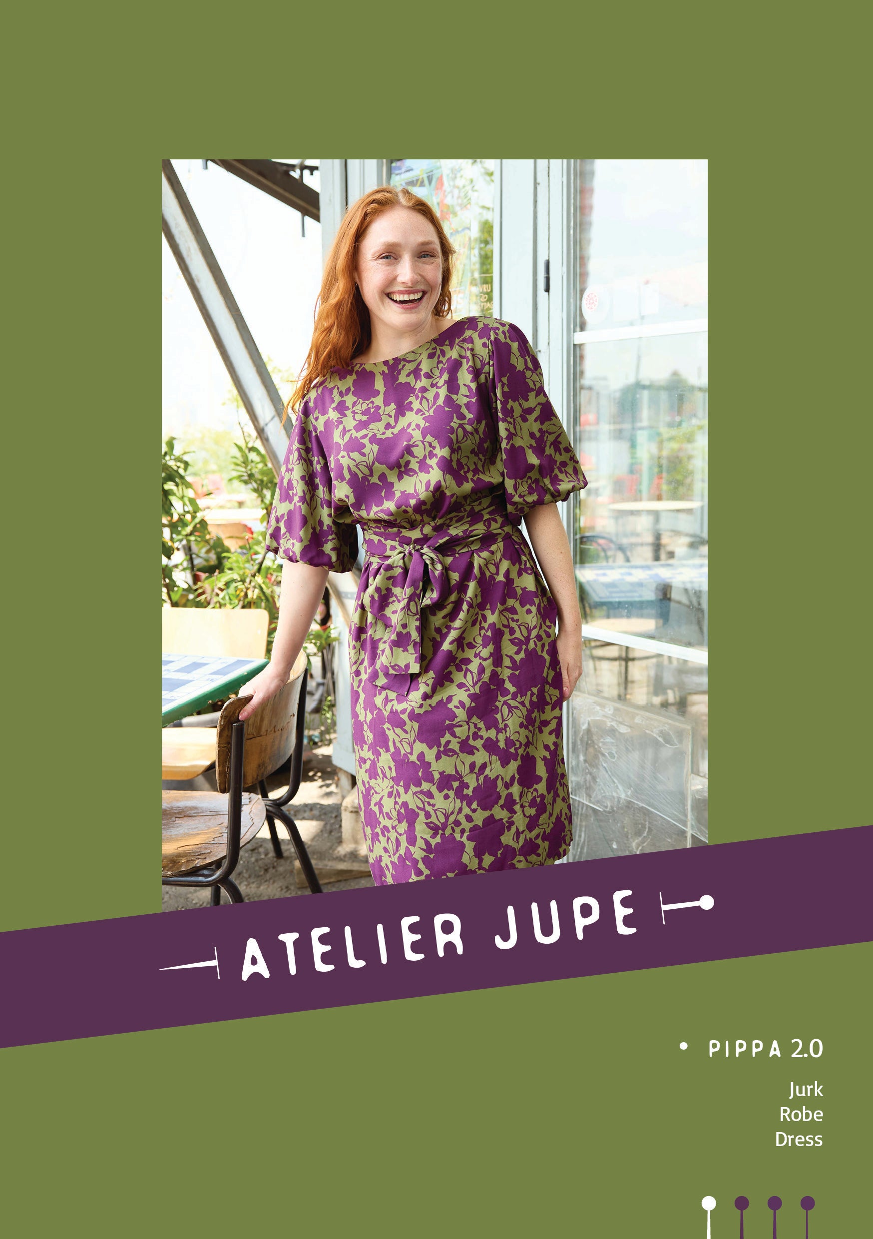 Atelier Jupe Pippa Dress 2.0 The Fold Line Atelier Jupe Pippa Dress 2.0 The Fold Line