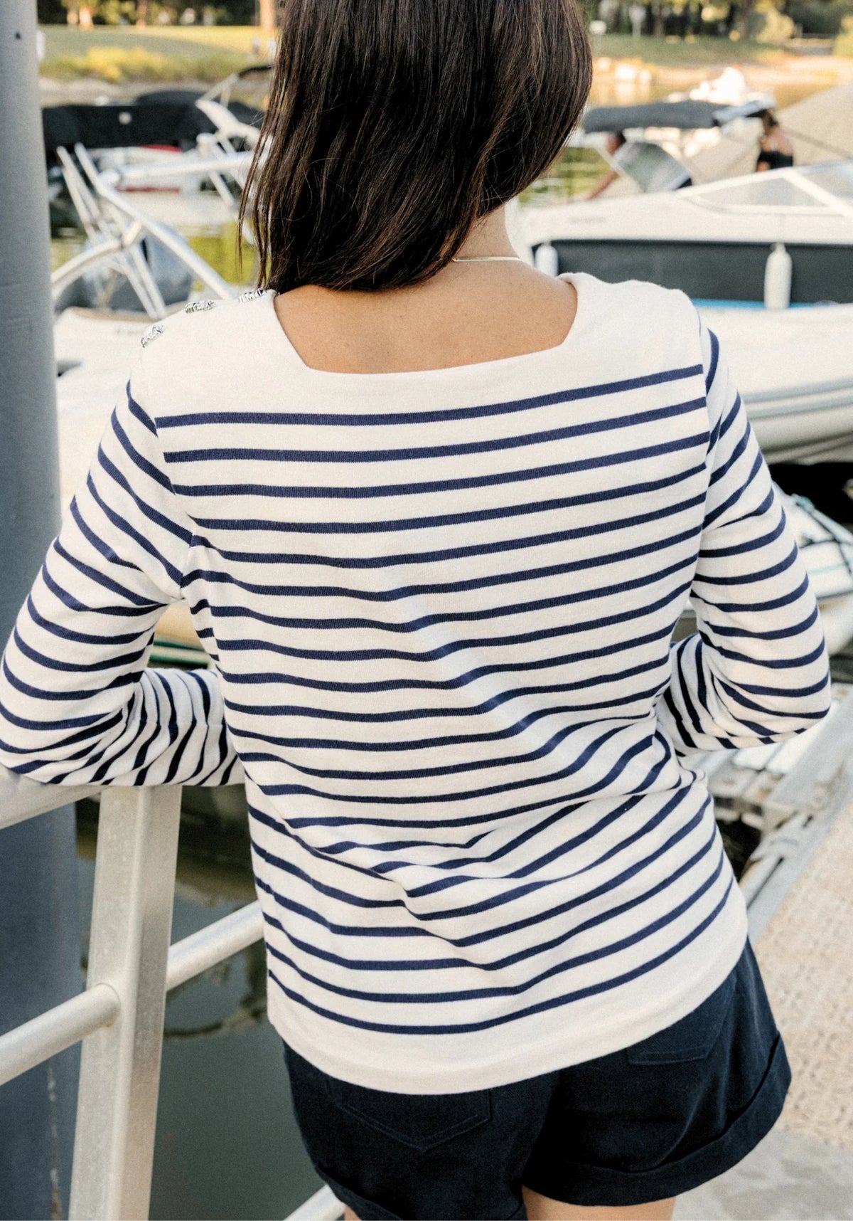 Maison Fauve Pirate Breton Top