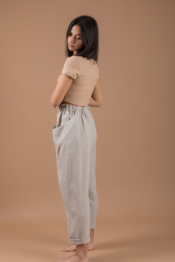 Ready to Sew Pleat Asymmetrical Pants