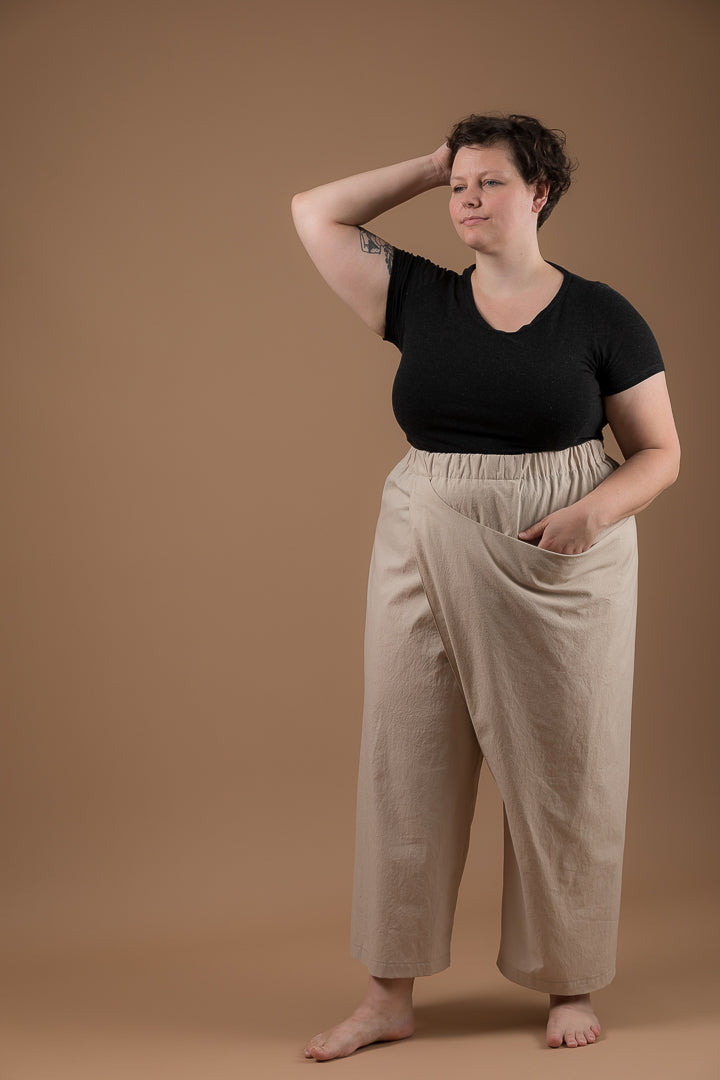 Ready to Sew Pleat Asymmetrical Pants