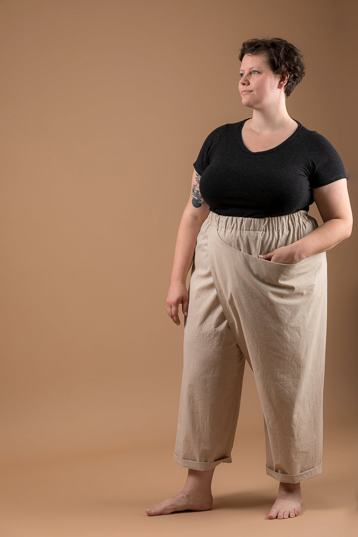 Ready to Sew Pleat Asymmetrical Pants