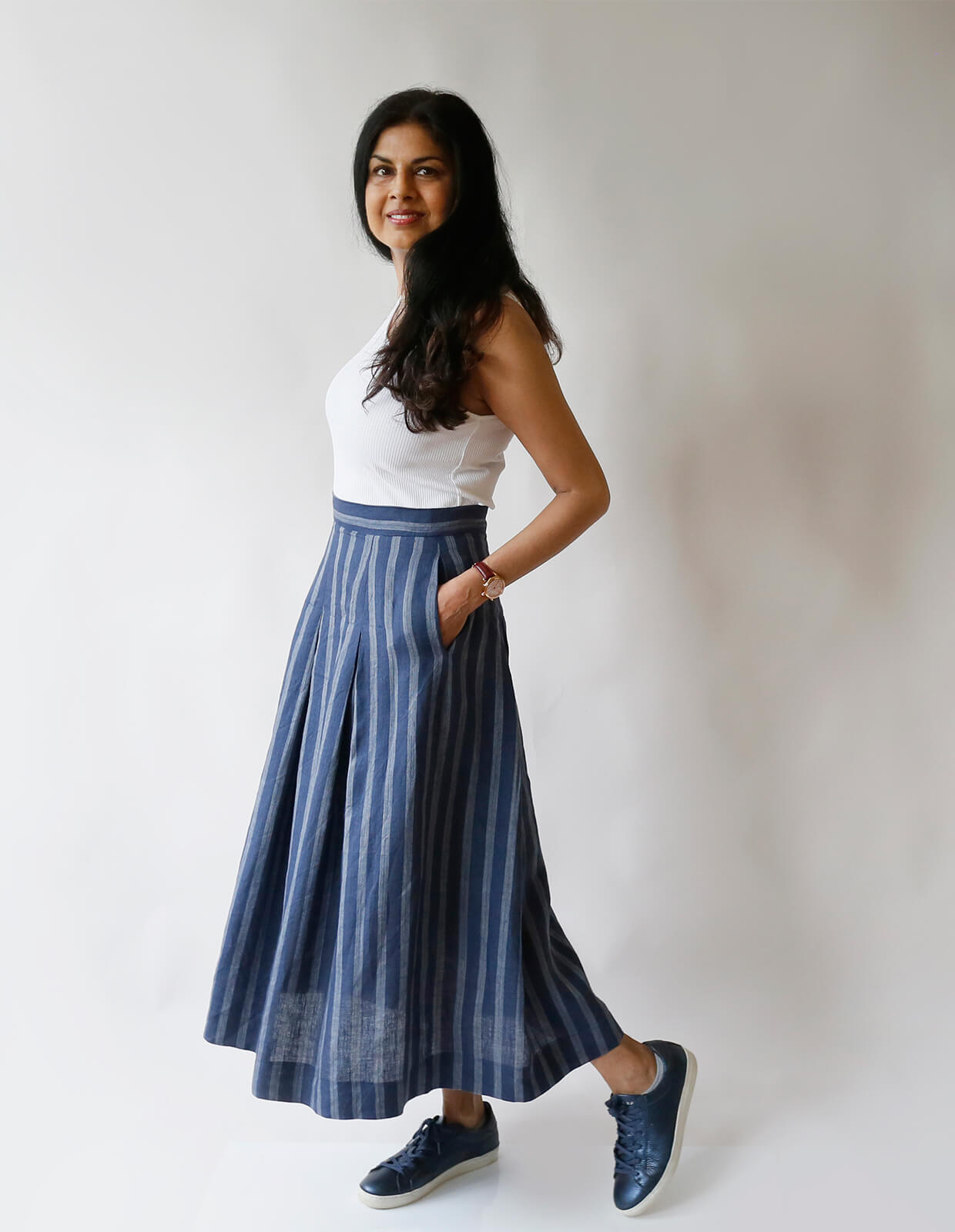 The Maker's Atelier Pleated Skirt