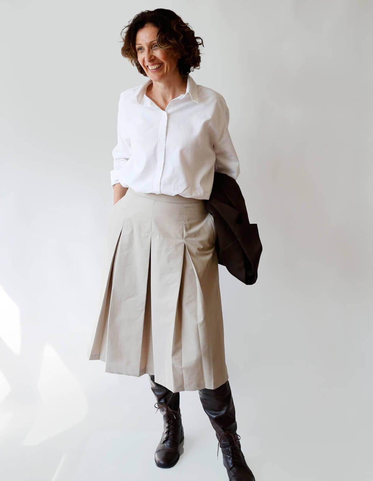 The Maker's Atelier Pleated Skirt