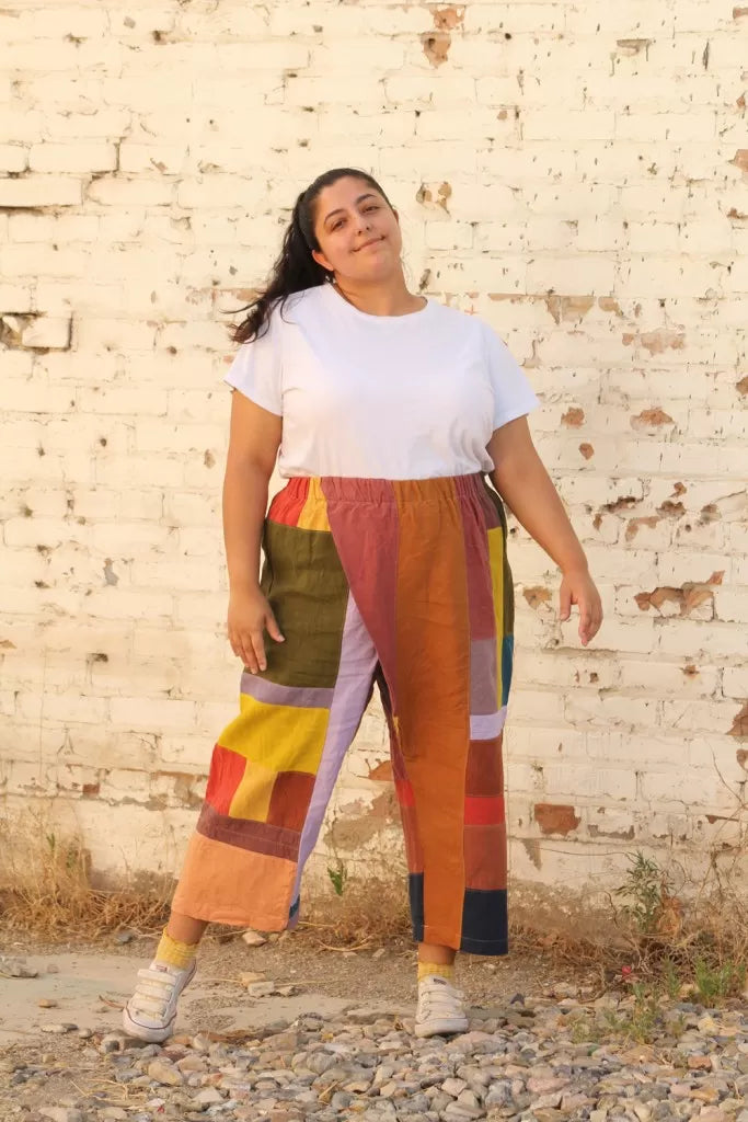 Ready to Sew Pleat Asymmetrical Pants