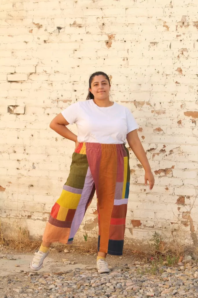 Ready to Sew Pleat Asymmetrical Pants