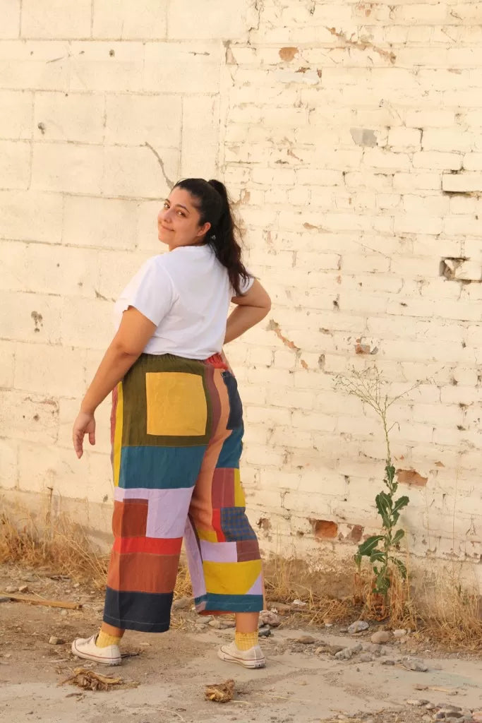 Ready to Sew Pleat Asymmetrical Pants