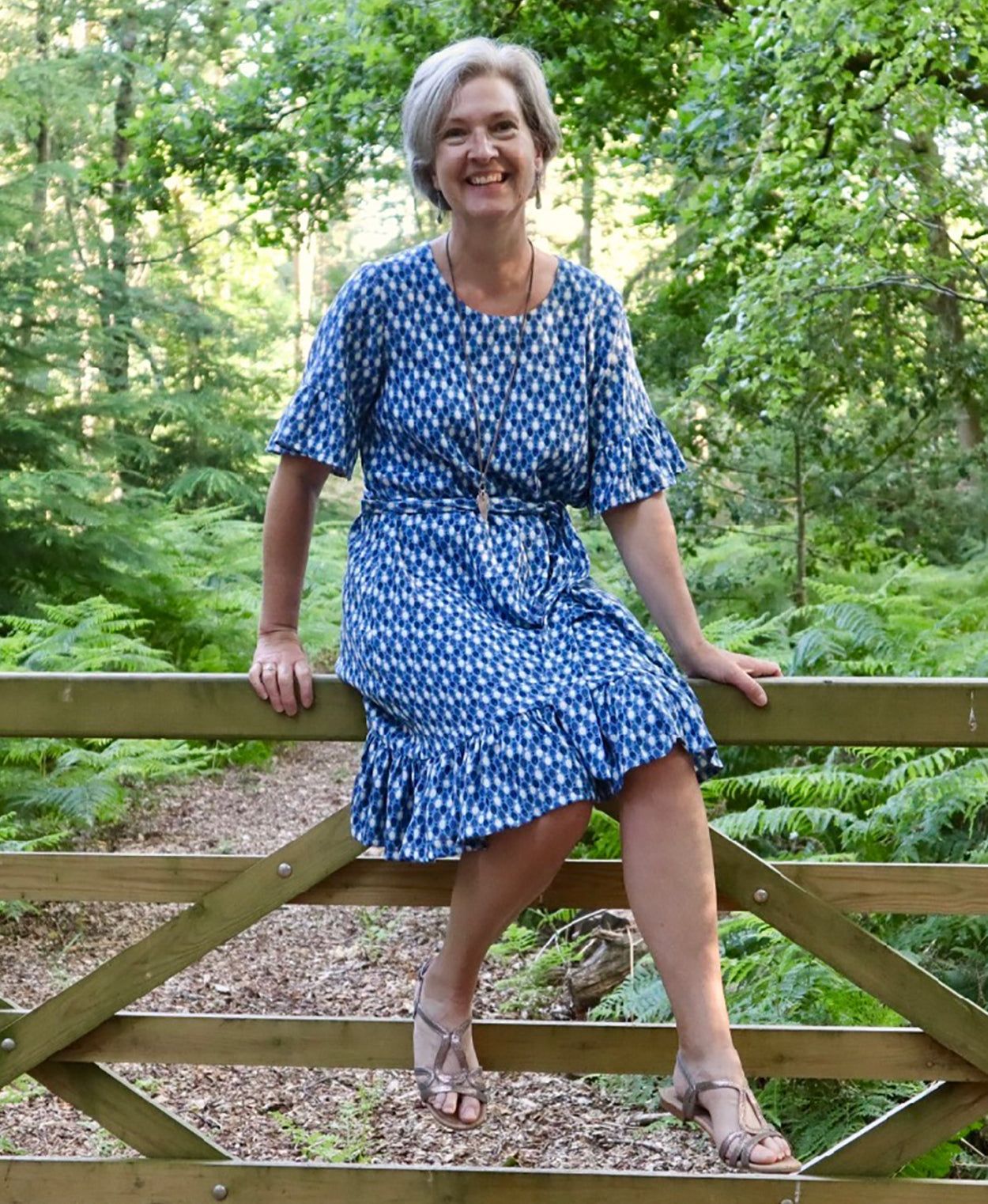 Below the Kōwhai Pōhutukawa Dress