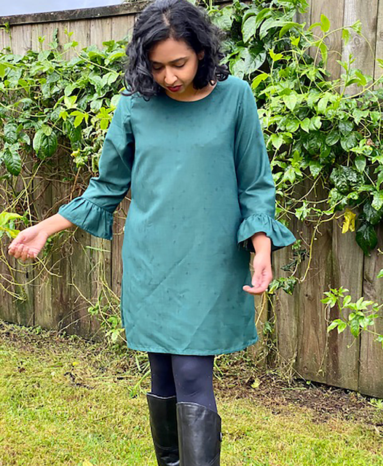 Below the Kōwhai Pōhutukawa Dress