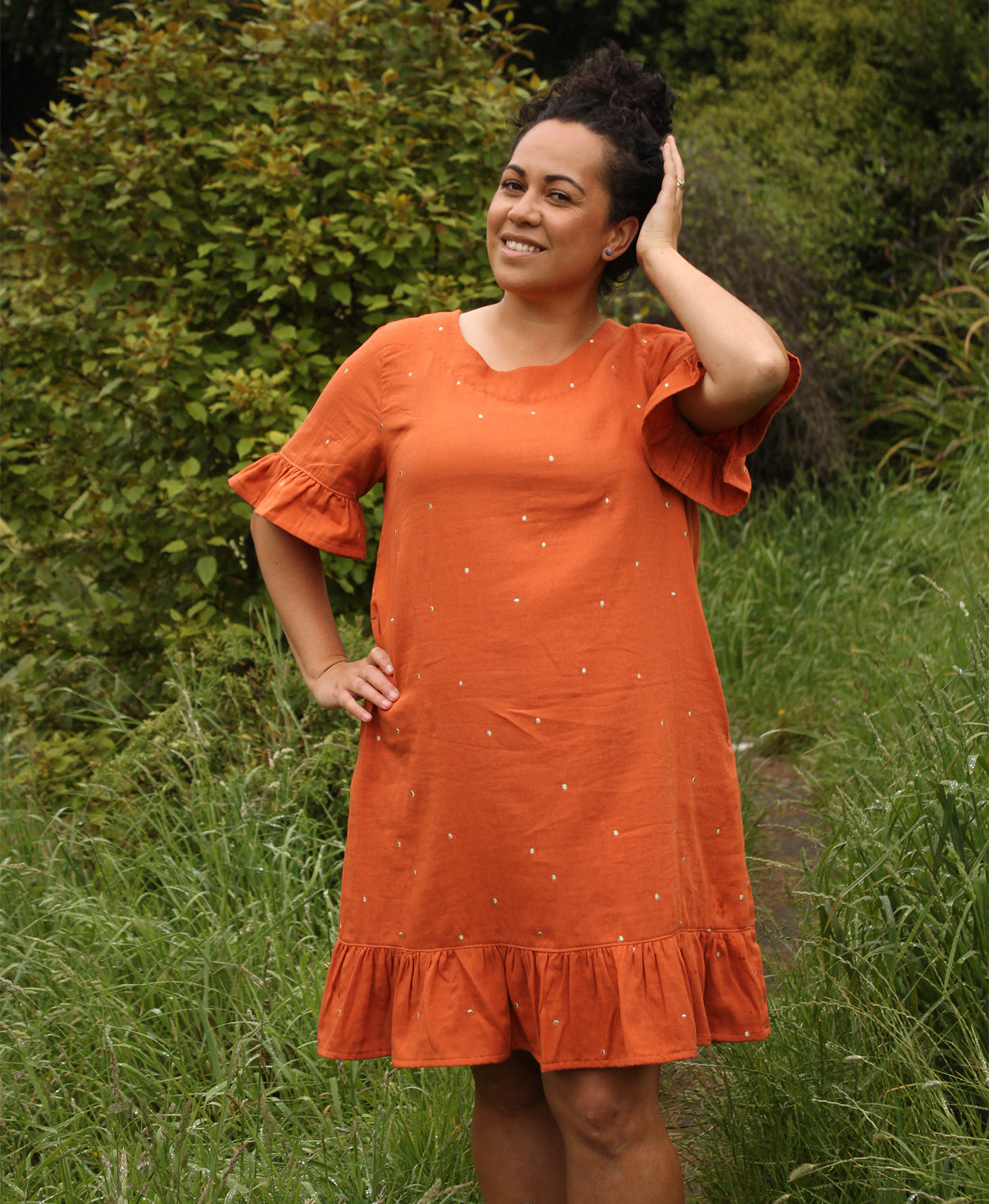 Below the Kōwhai Pōhutukawa Dress