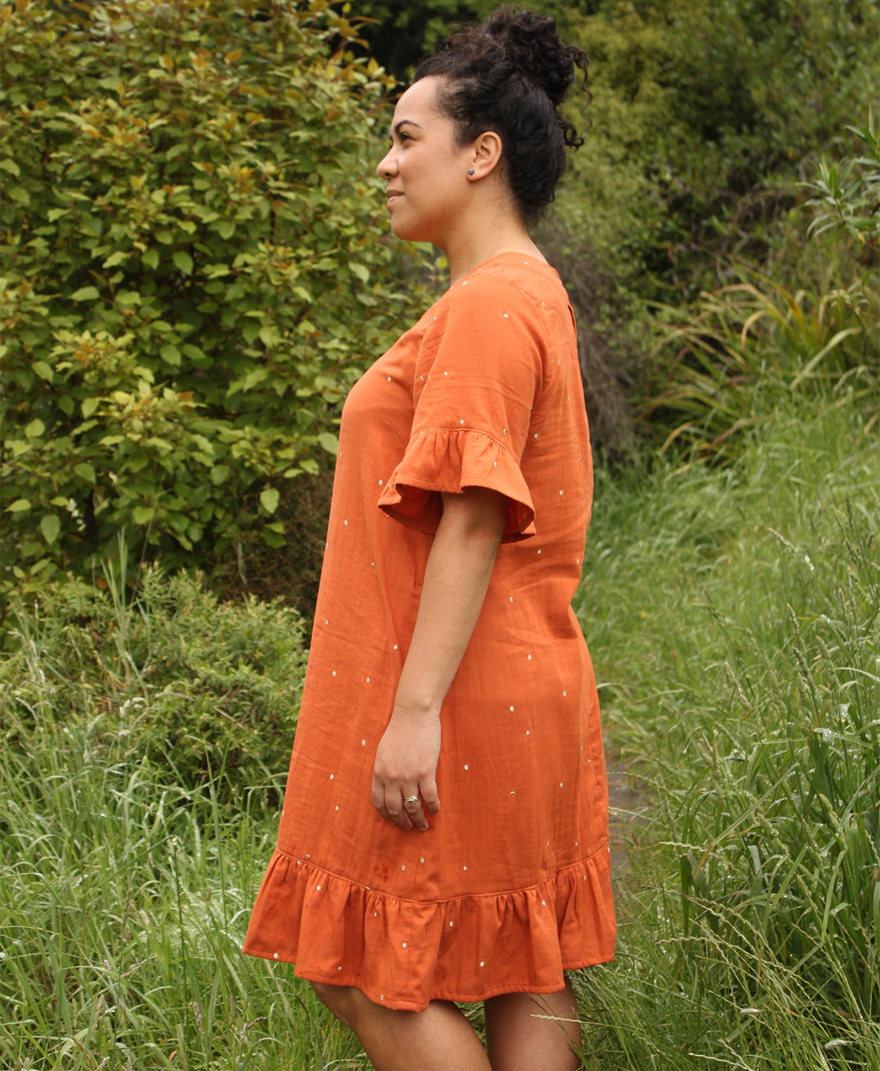 Below the Kōwhai Pōhutukawa Dress