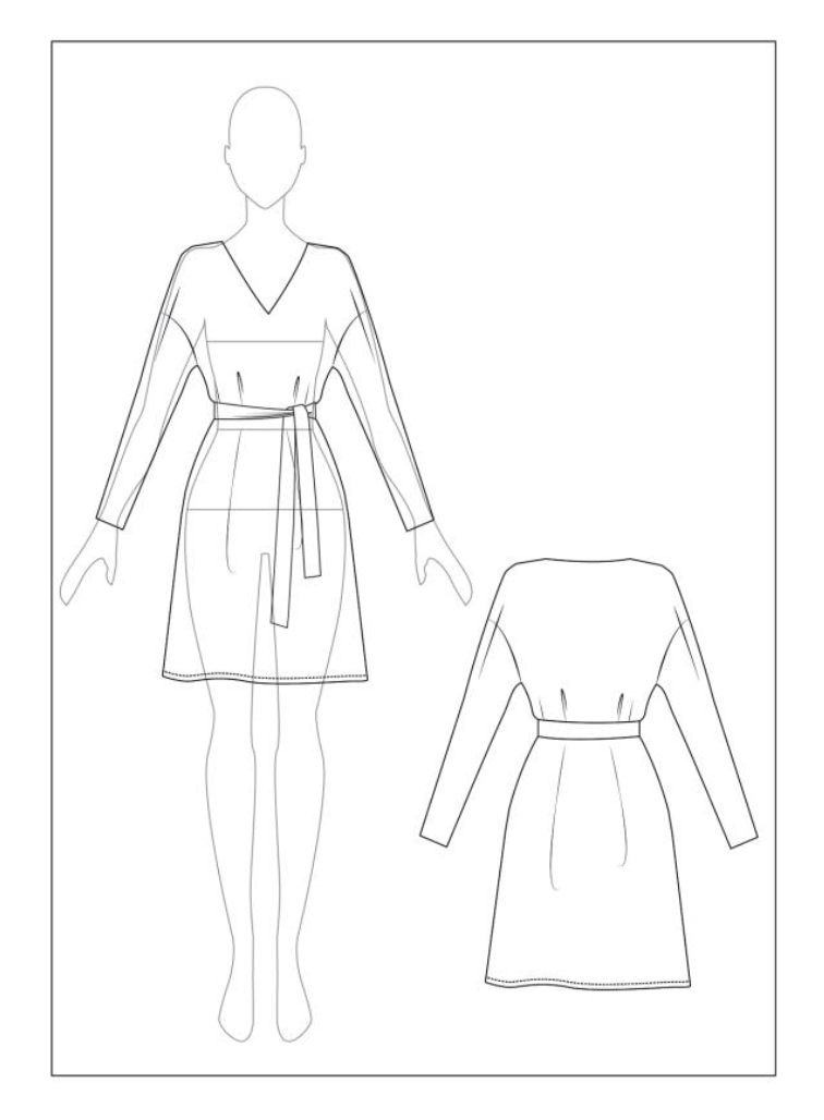 Kate’s Sewing Patterns Poline Dress