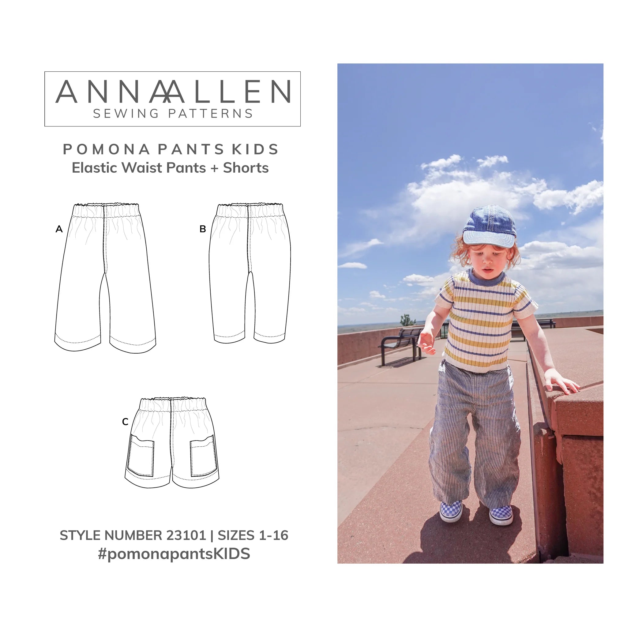 Anna Allen Children's Pomona Pants and Shorts