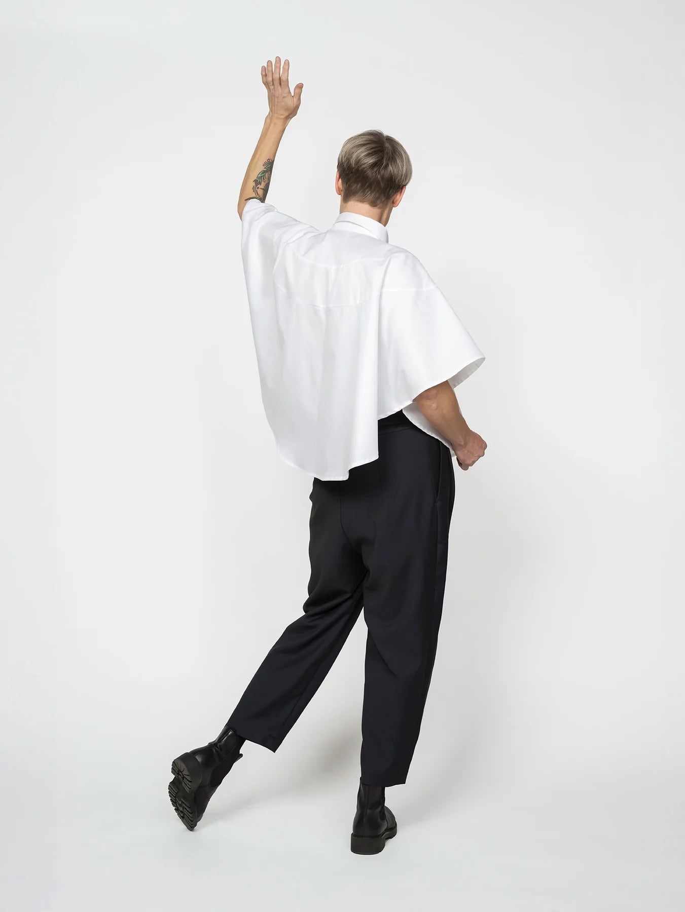 The Assembly Line Poncho Shirt