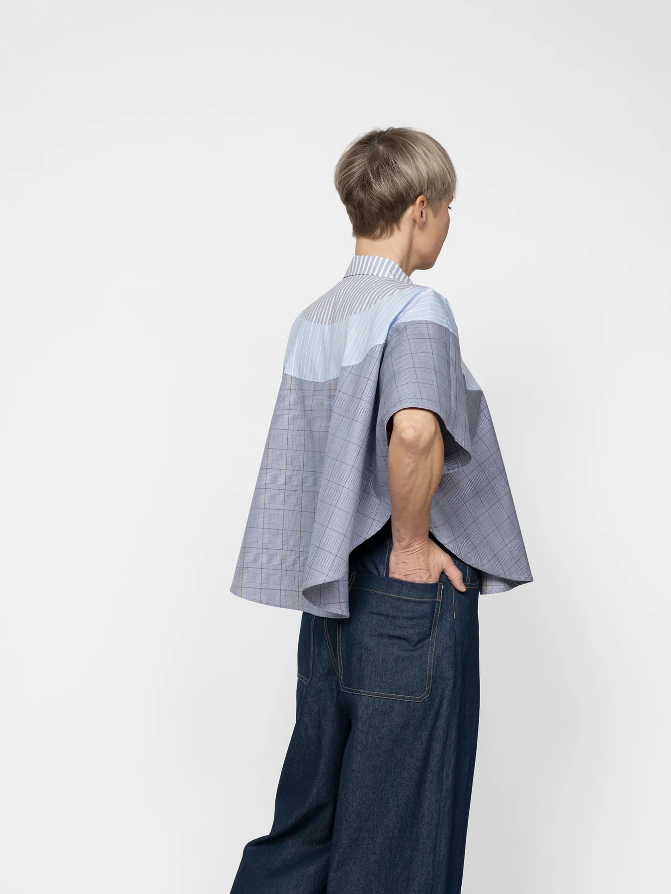 The Assembly Line Poncho Shirt