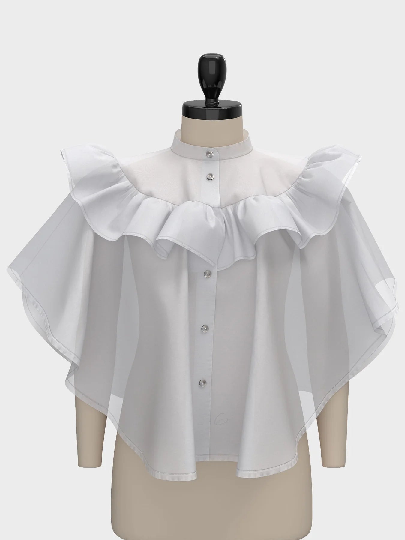 The Assembly Line Poncho Shirt
