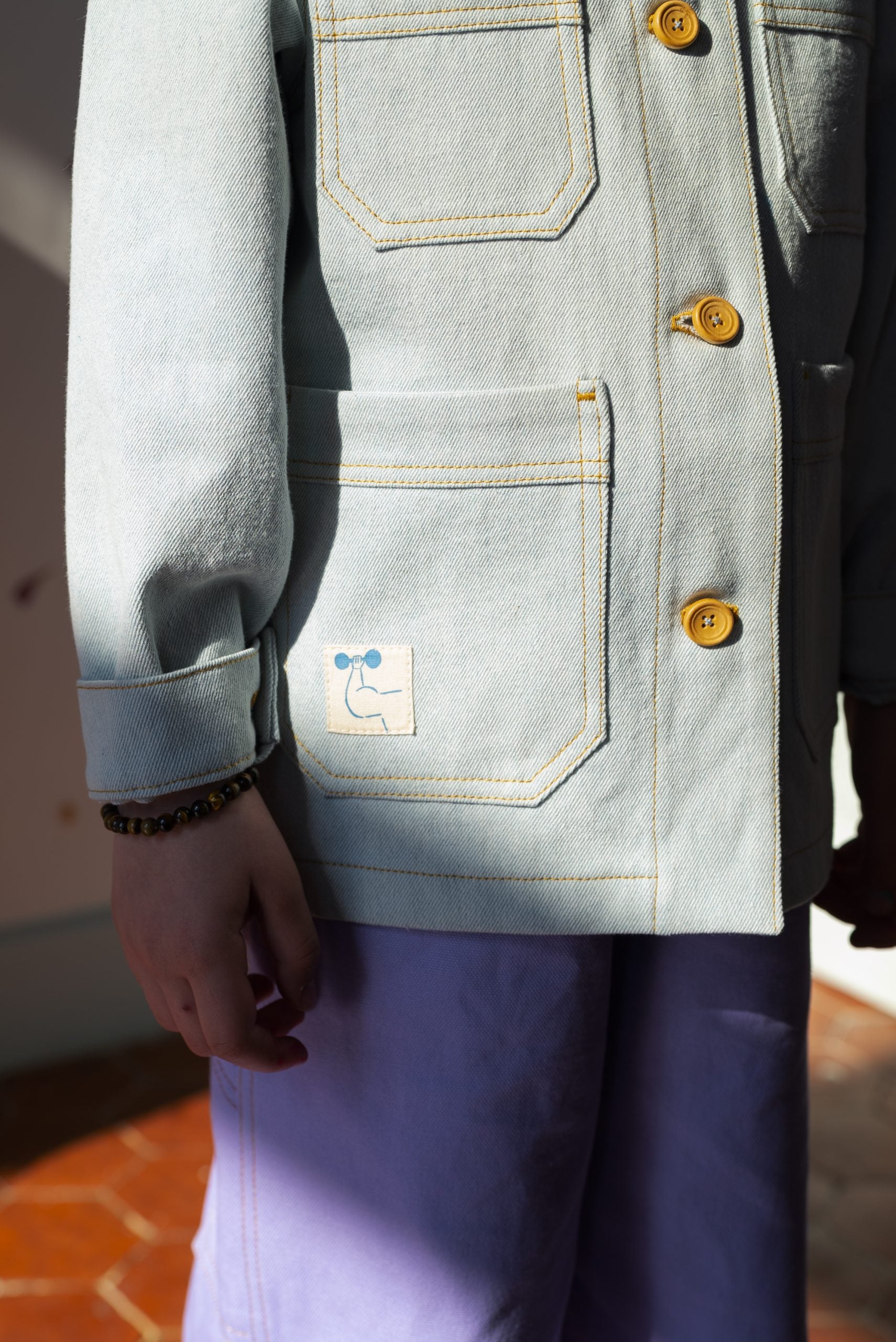 Ready to Sew Child/Teen Prosper Bleu de Travail Jacket