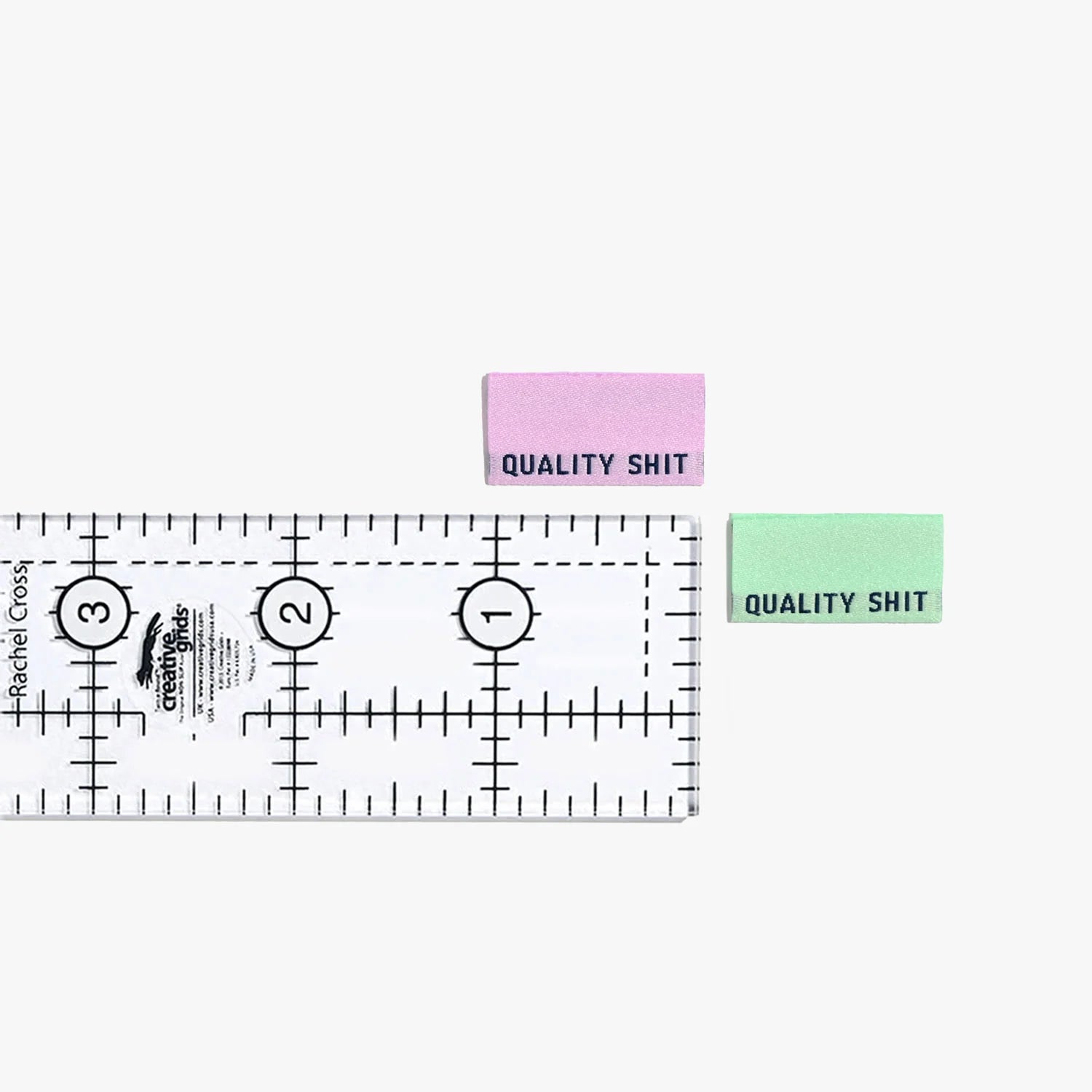 Kylie & The Machine 'Quality Shit (Pastel)' Labels