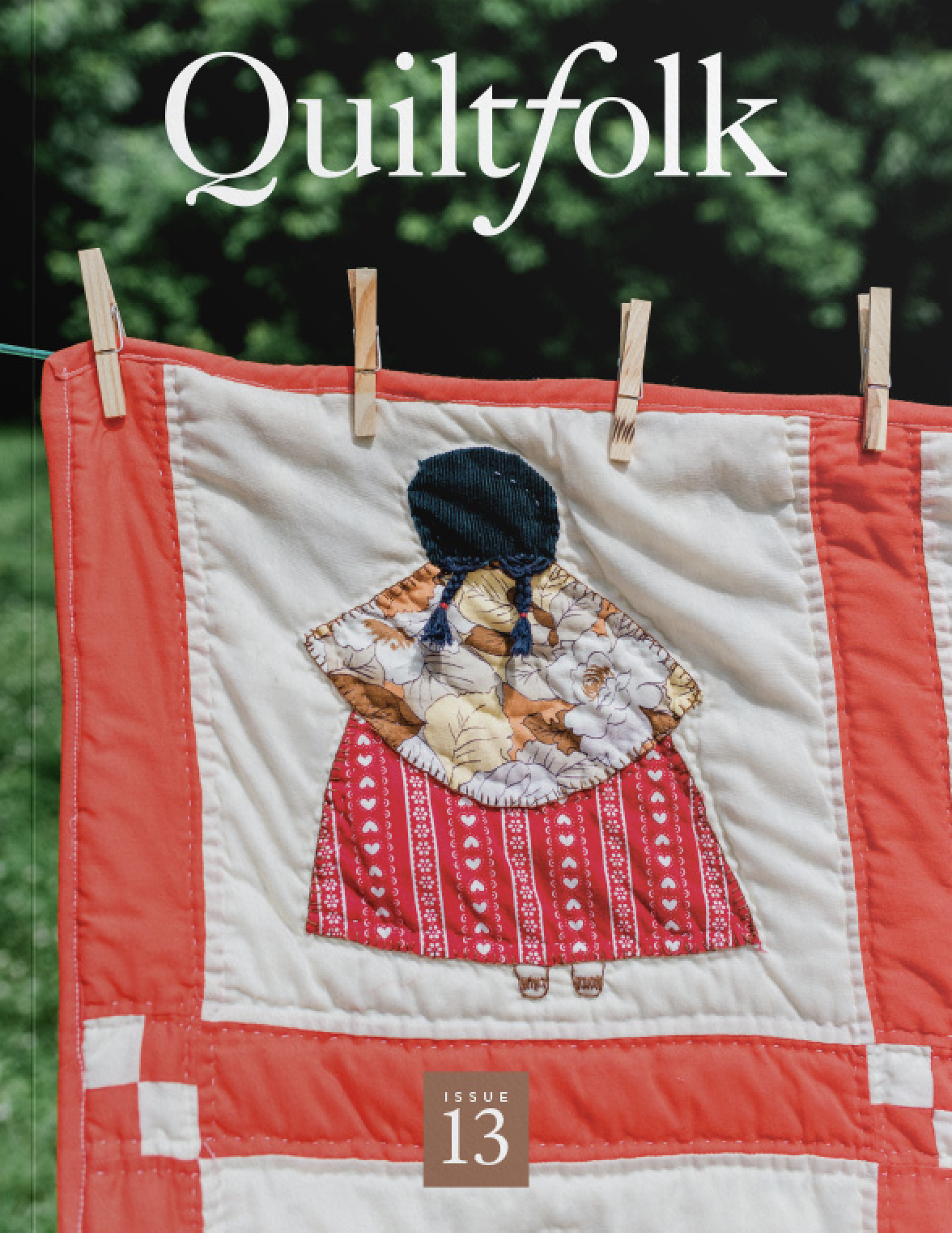 A quilting pattern magazine from Quiltfolk on The Fold Line. Whether you’re looking for traditional, modern, antique or art quilts, this beautiful magazine has it all. Quiltfolk travels with a team of writers and photojournalists to meet and interview mem