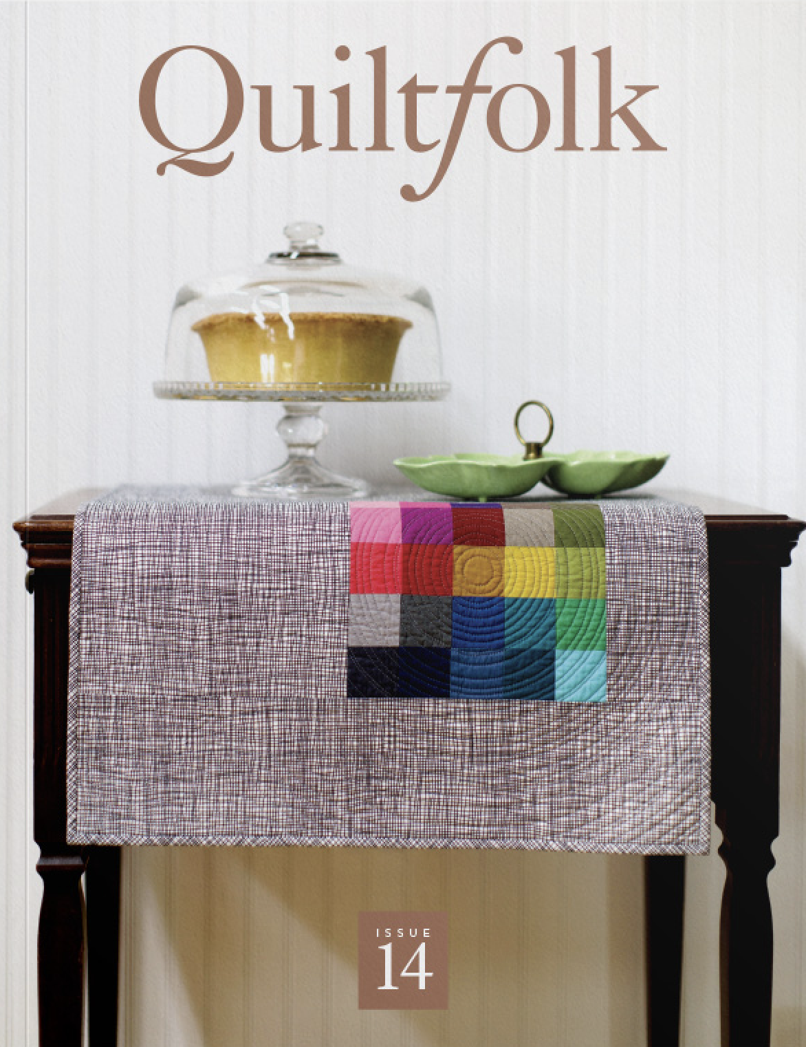 A quilting pattern magazine from Quiltfolk on The Fold Line. Whether you’re looking for traditional, modern, antique or art quilts, this beautiful magazine has it all. Quiltfolk travels with a team of writers and photojournalists to meet and interview mem