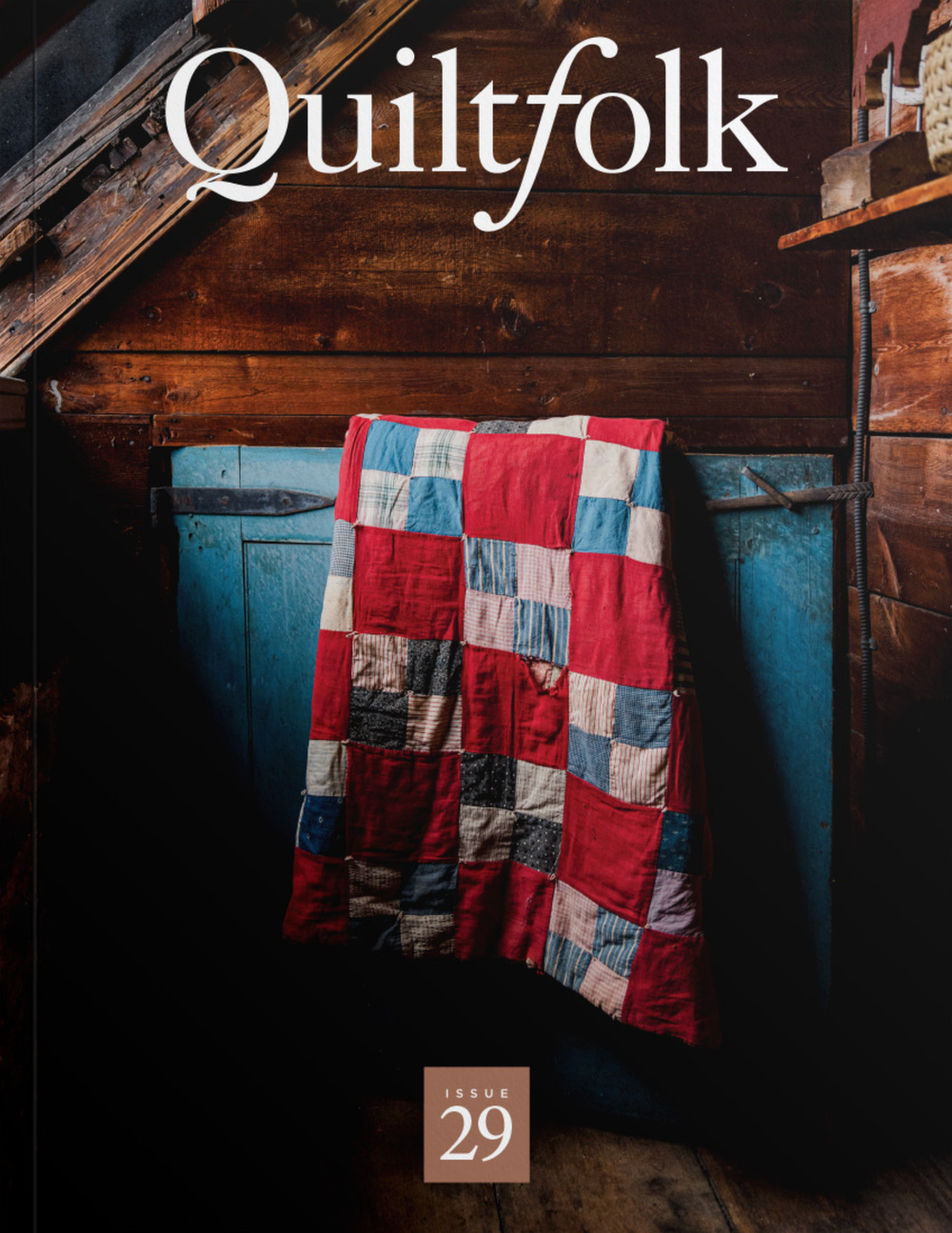 A quilting pattern magazine from Quiltfolk on The Fold Line. Whether you’re looking for traditional, modern, antique or art quilts, this beautiful magazine has it all. Quiltfolk travels with a team of writers and photojournalists to meet and interview mem