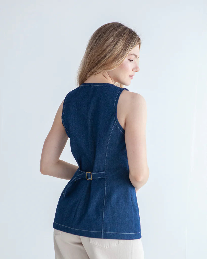 True Bias Quinn Vest and Dress