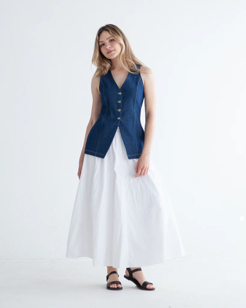 True Bias Quinn Vest and Dress