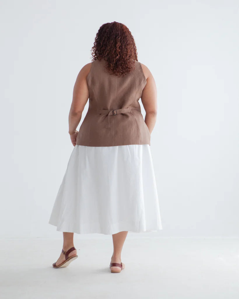 True Bias Quinn Vest and Dress