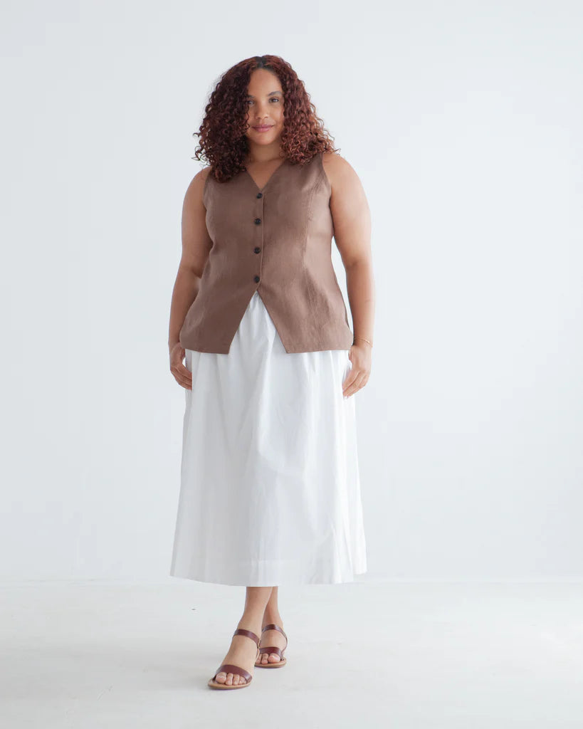 True Bias Quinn Vest and Dress