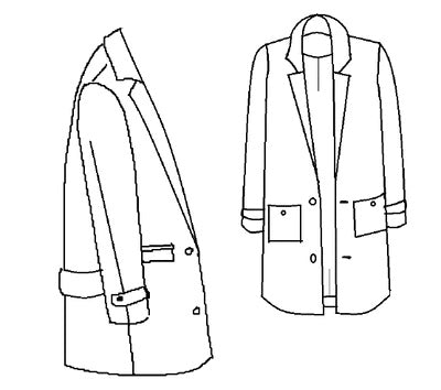 Maison Fauve Ray Coat