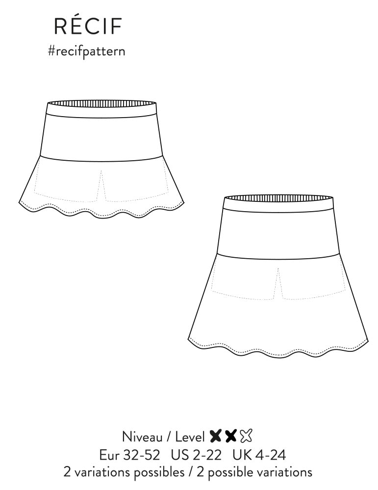 Atelier Scämmit Recif Skort