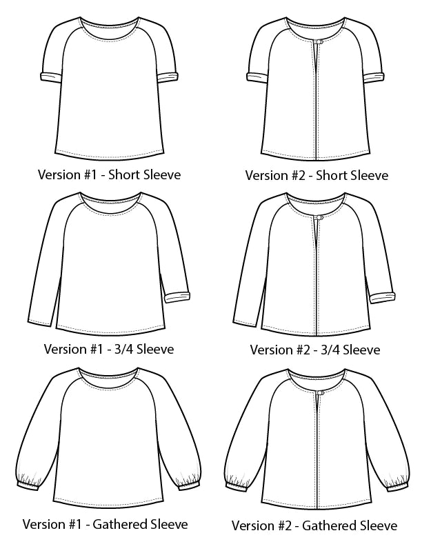 Sew House Seven Remy Raglan Top