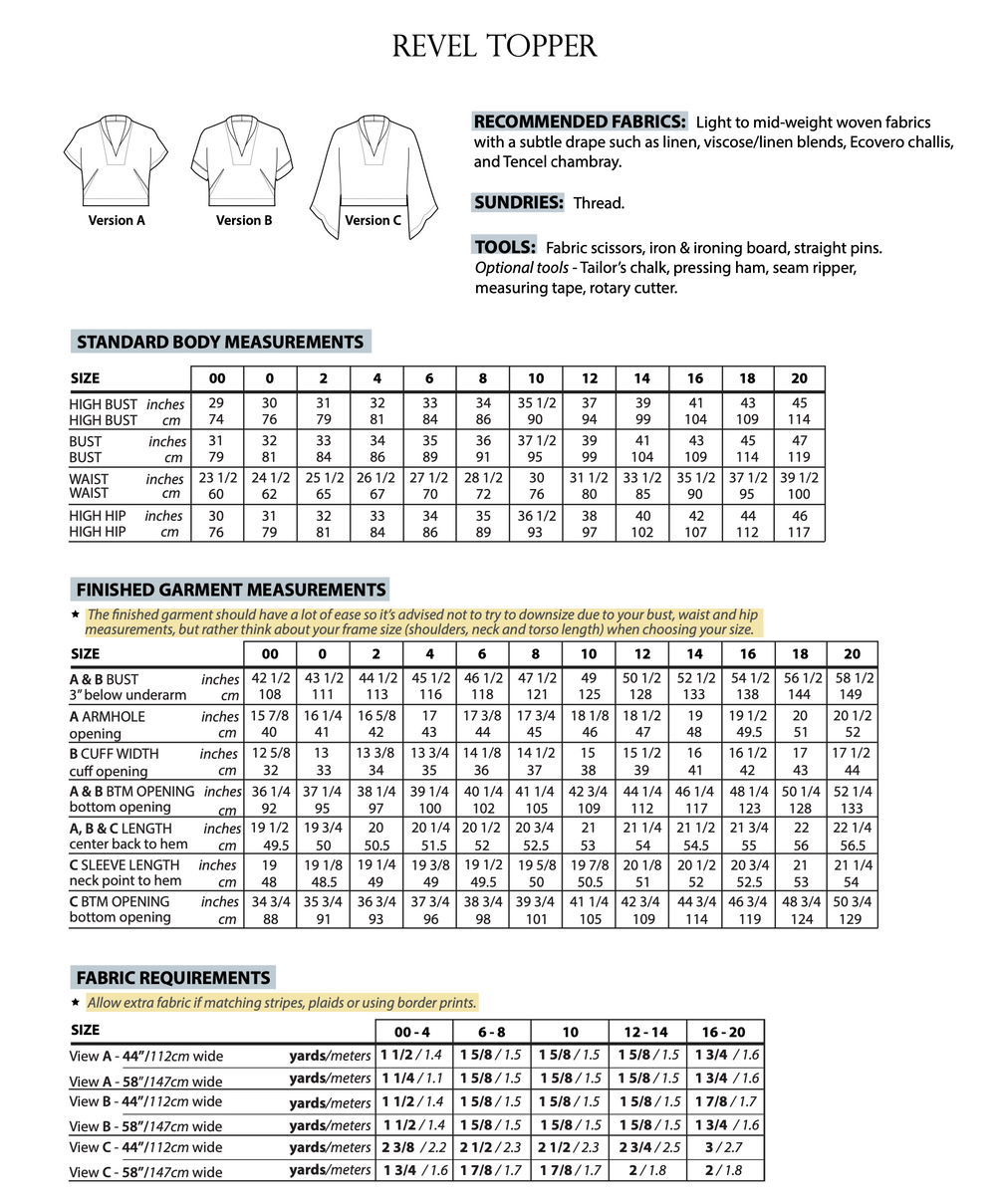Sew House Seven Revel Topper – The Fold Line