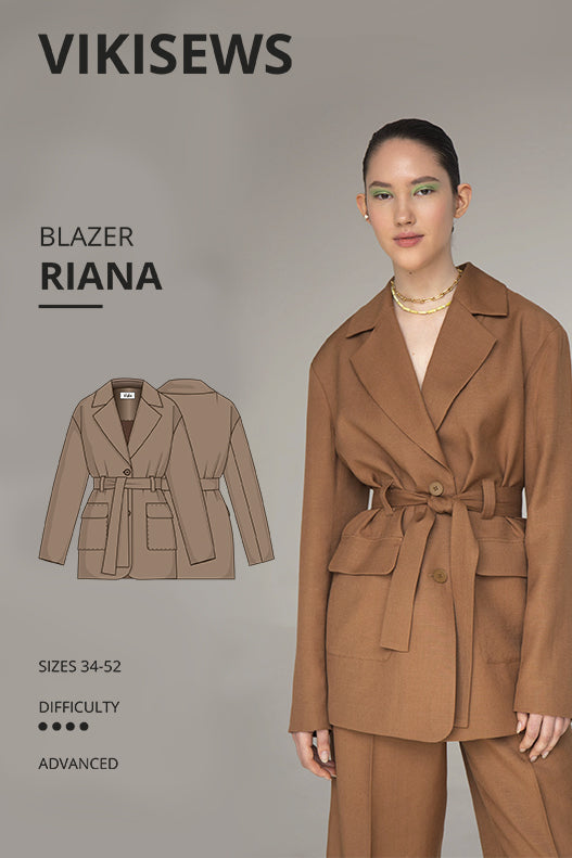 Vikisews Riana Blazer