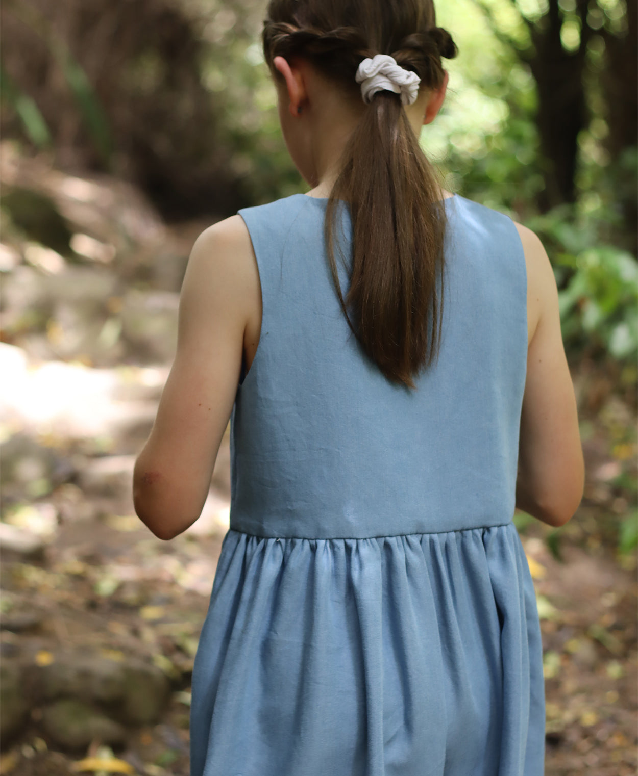 Below the Kōwhai Baby/Child/Teen Rimu Dress