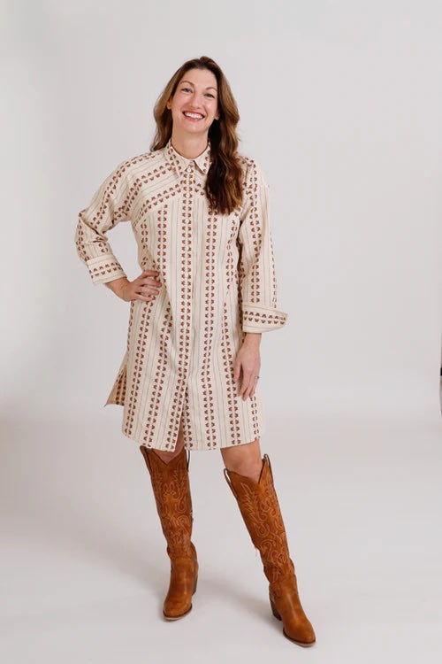 Chalk and Notch Rivi Blouse and Dress
