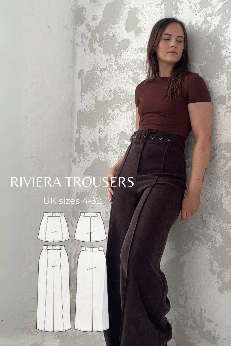 NH Patterns Riviera Trousers and Shorts
