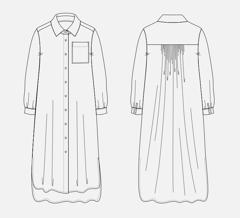 Atelier Brunette La Robe Chemise