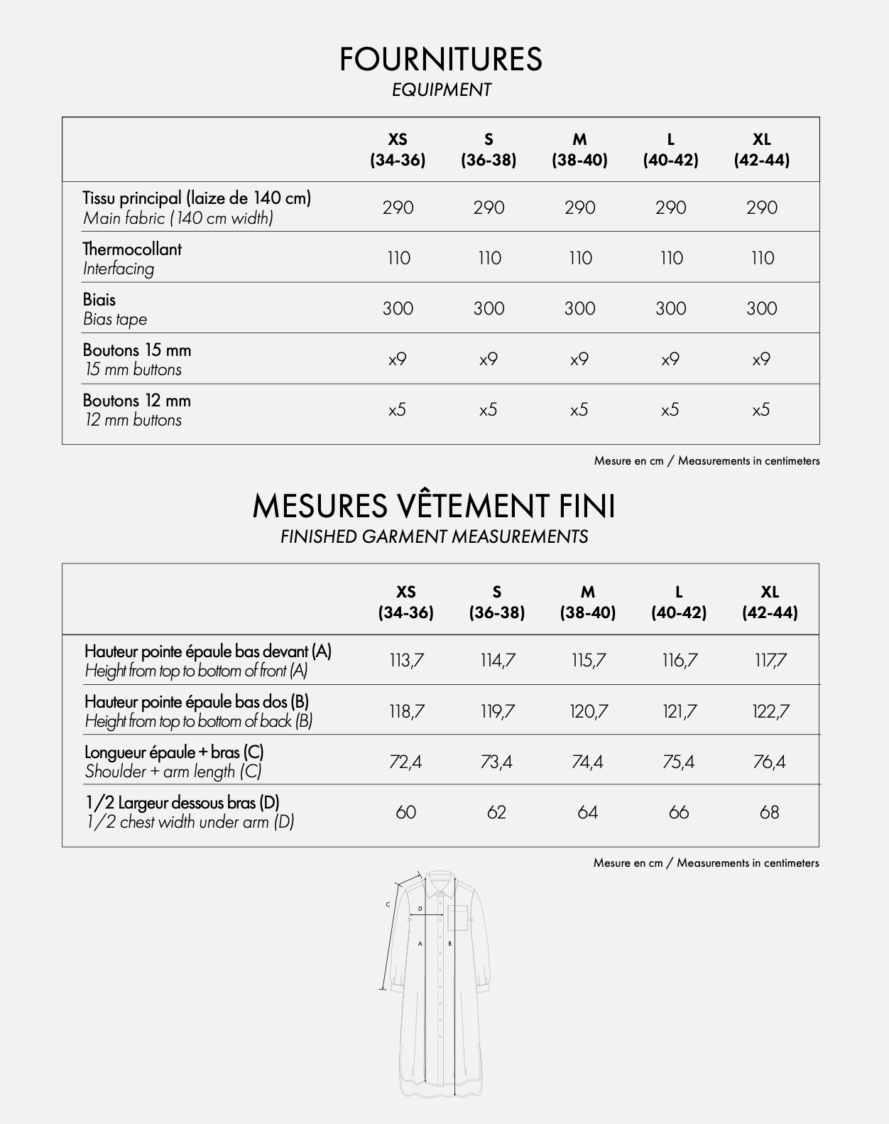 Atelier Brunette La Robe Chemise