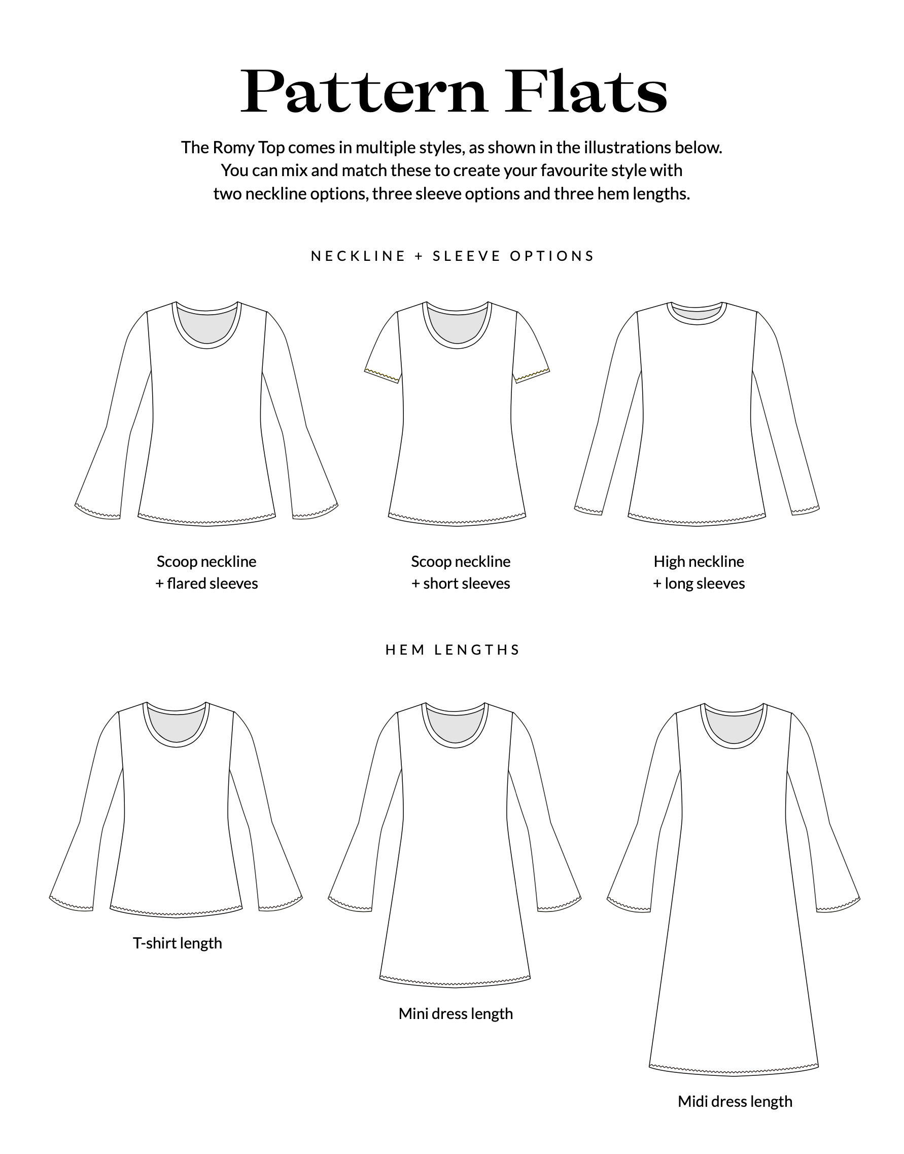 Tammy Handmade Romy Top and Dress