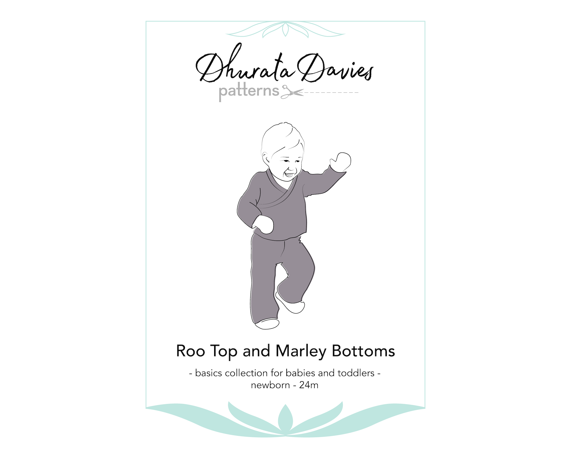 Dhurata Davies Patterns Roo Top & Marley Bottoms