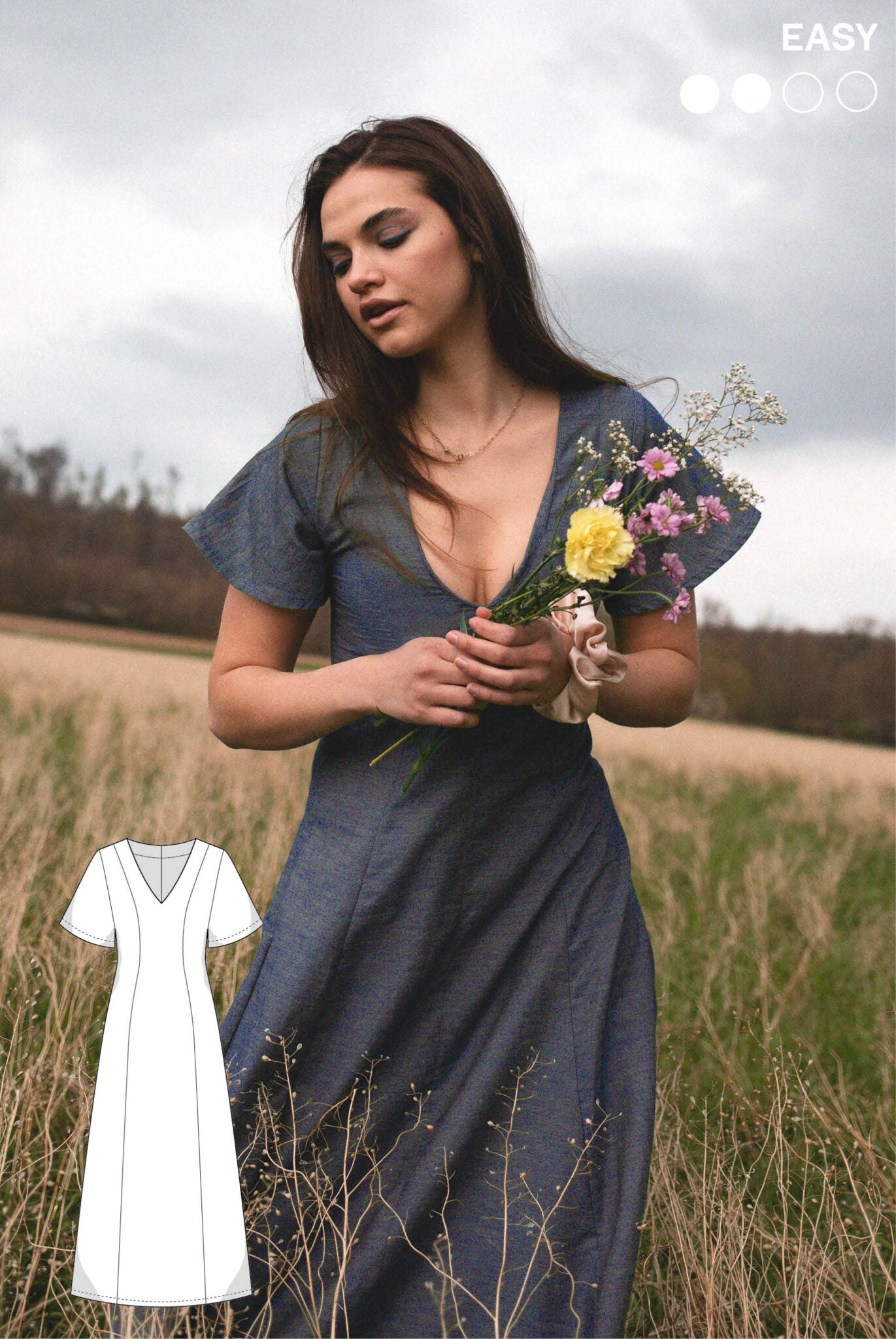 JULIANA MARTEJEVS Rory Dress – The Fold Line