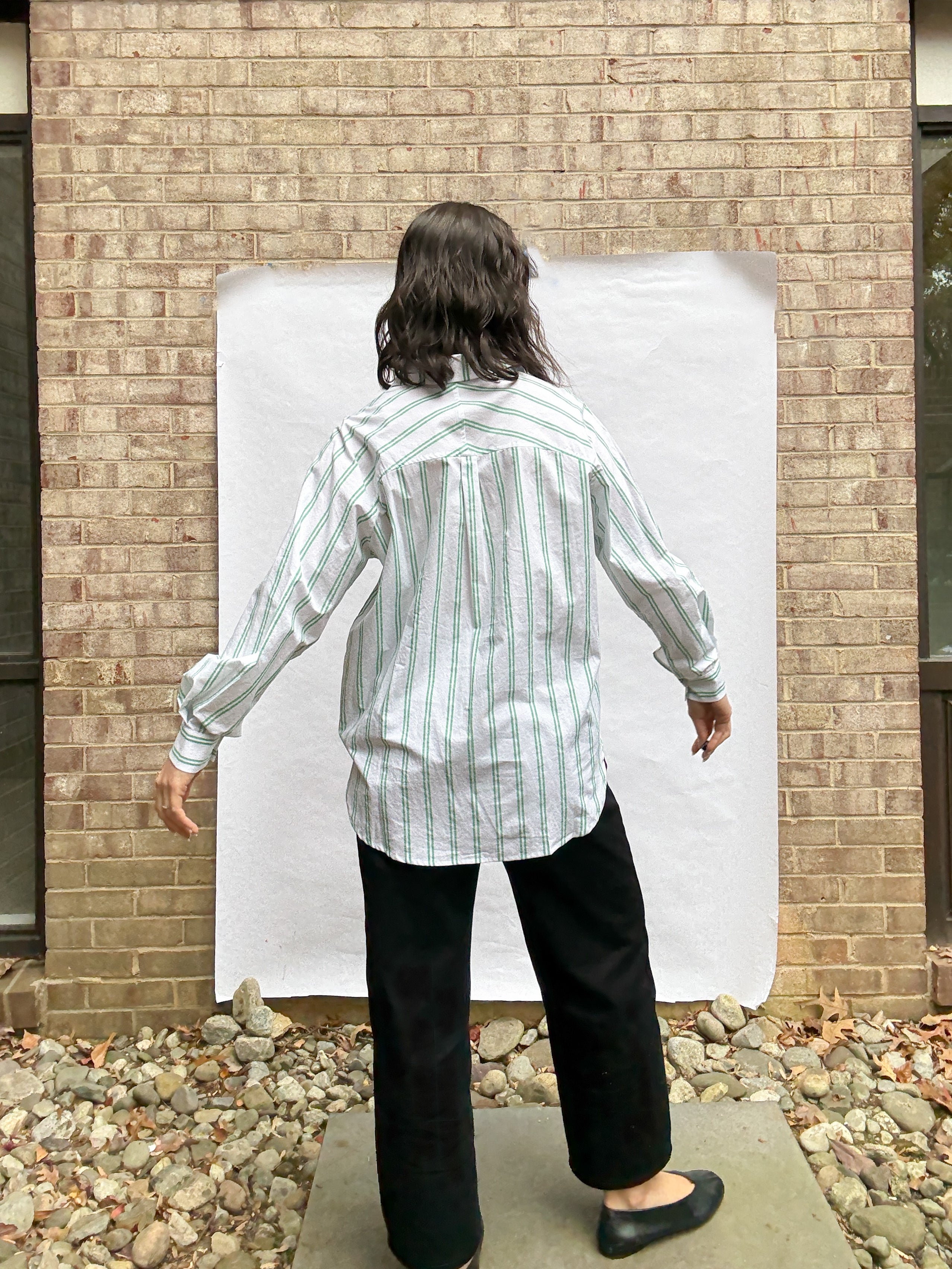 Paradise Patterns Rose Raglan Button Up