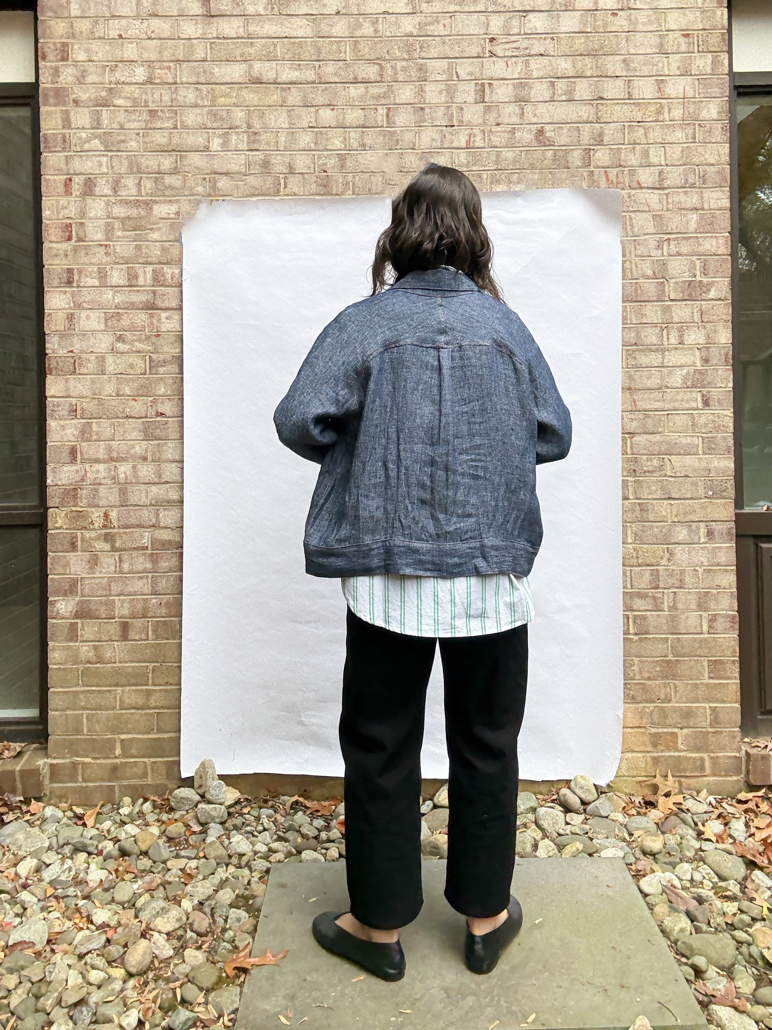 Paradise Patterns Rose Raglan Button Up