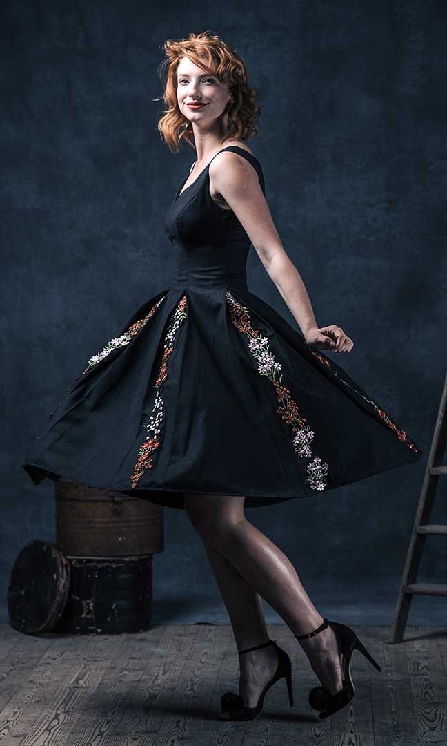 Sew La Di Da Vintage Rose Dress