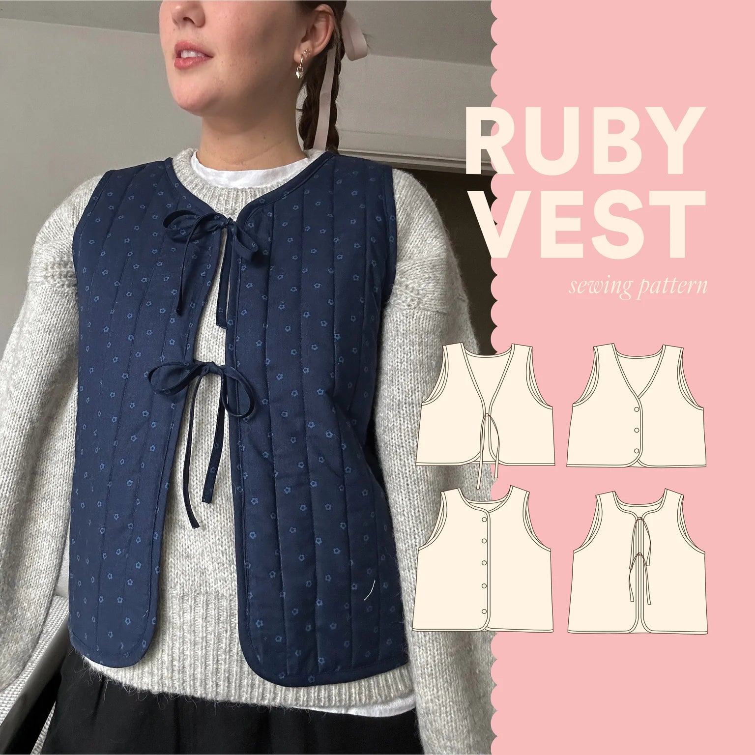 Syd Graham Patterns Ruby Vest