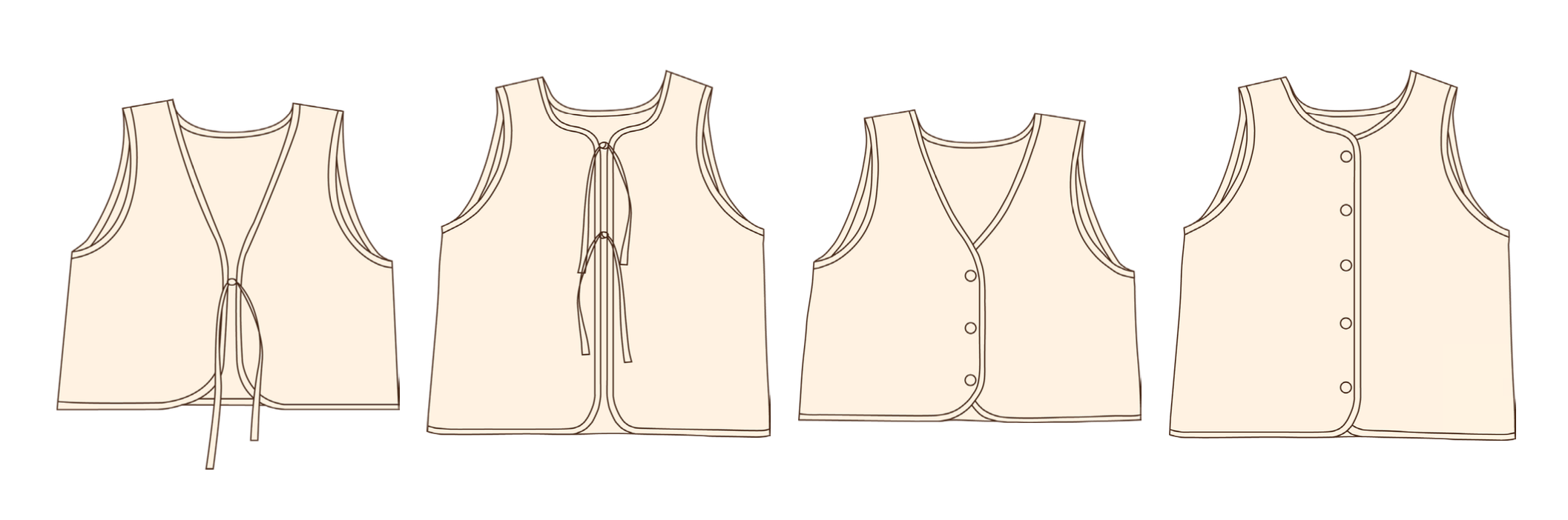 Syd Graham Patterns Ruby Vest