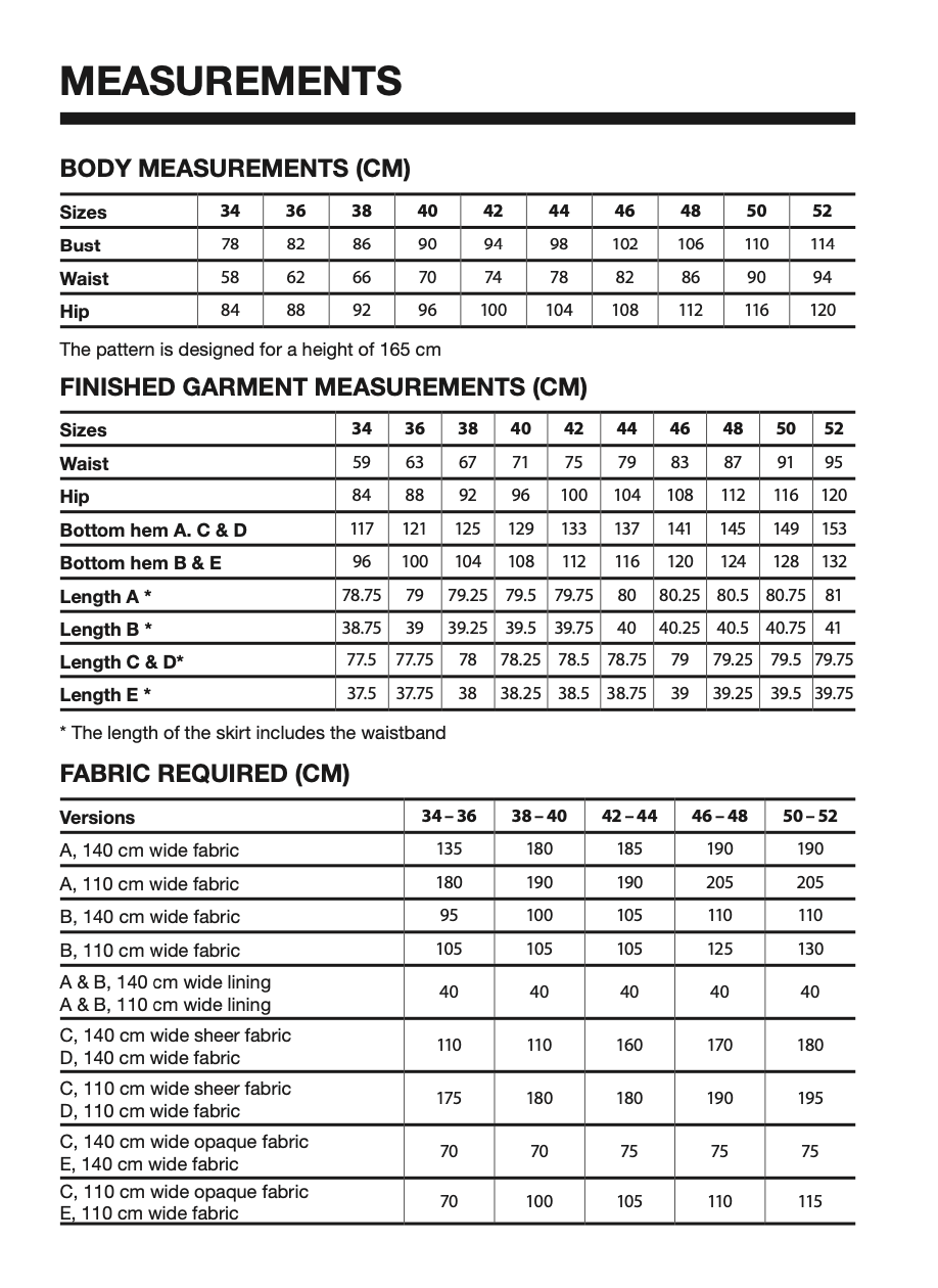 I AM Patterns Ruby Skirt